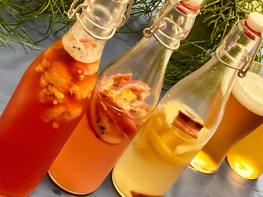 コンブチャ/シードル/ワイン/ミードを作る